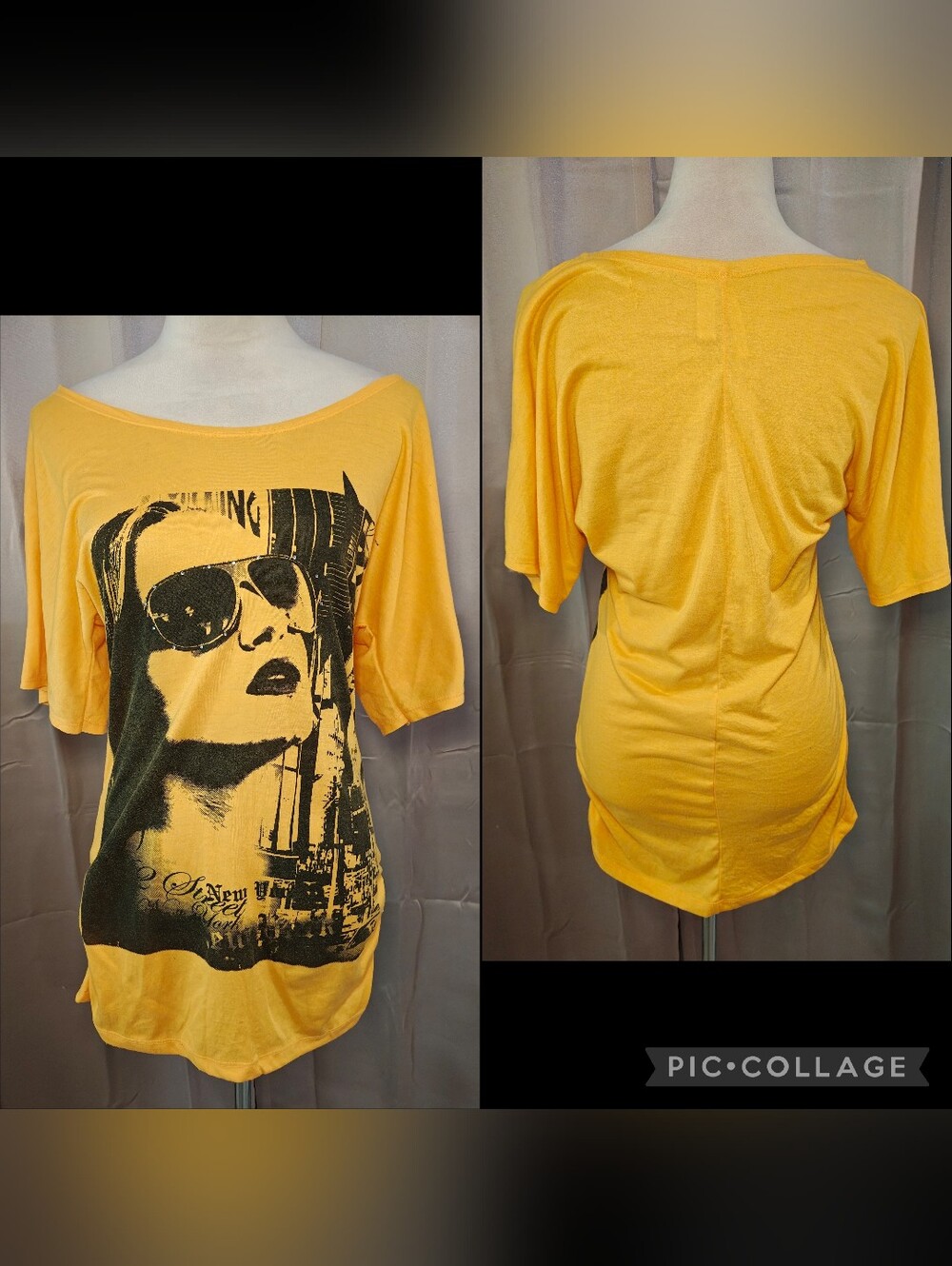 😎Y2K PEOPLE PASSION Graphic Tunic Top / Micro Mini Dress😎